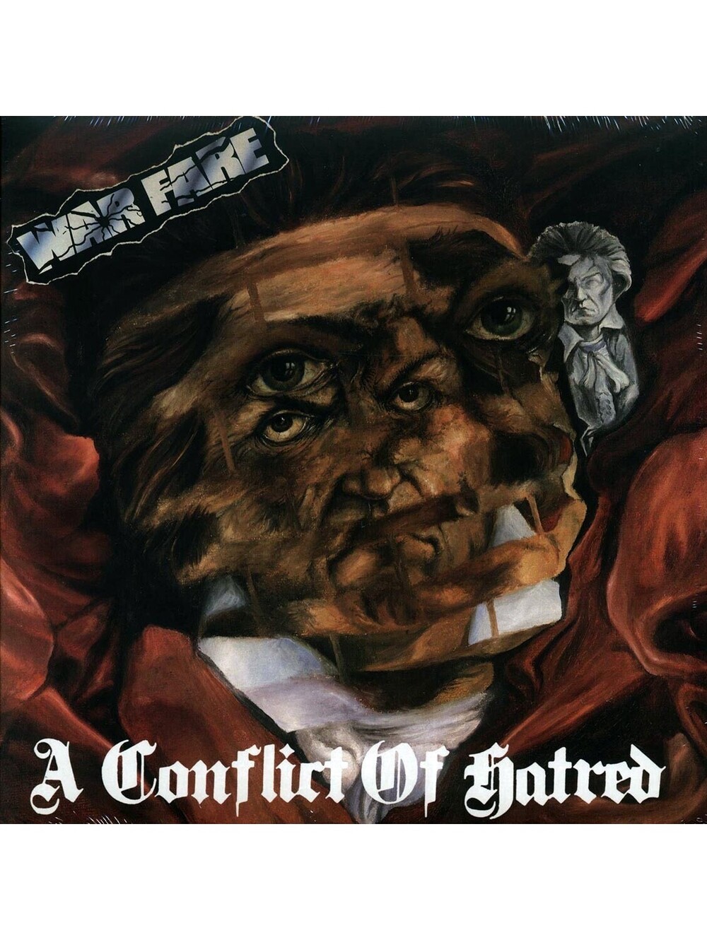 WARFARE - A CONFLICT OF HATRED VINYL RECORD LP venom heavy metal speed metal